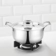 Picture of BOROSIL TRI-PLY STAINLESS STEEL CASSEROLE 20CM WITH LID