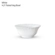 Picture of BOROSIL FLUTED VEG BOWL 4.2 INCH WHITE