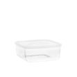 Picture of BORGONOVO 3229E IGLOO SQUARE BOWL WHITE LID 15CM